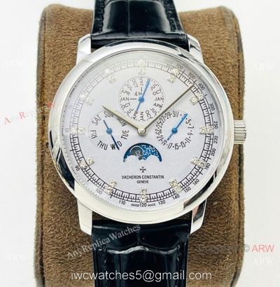 Swiss Copy Vacheron Constantin Patrimony TWS Factory 43175 Watch Blasted dial watches