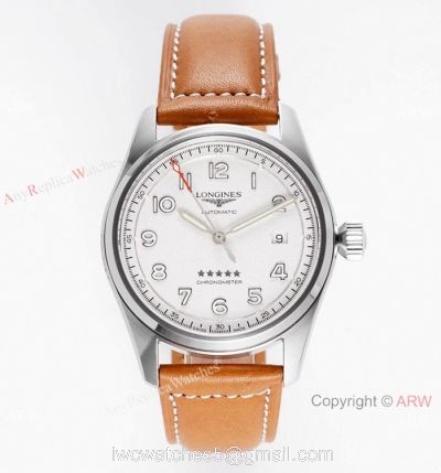 Swiss Grade Replica Longines Spirit White Dial Watch Vintage Style watches