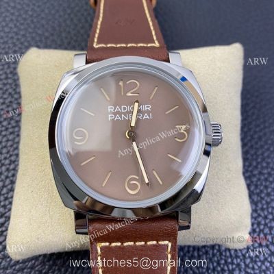 SF Factory Swiss Copy PANERAI Radiomir 1940 3 Days Acciaio Limited Edition Watch Vintage Tropical Dial watches