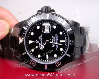 High Quality Replica Rolex Submariner Ceramic Bezel 40mm Watch All Black Rolex watches
