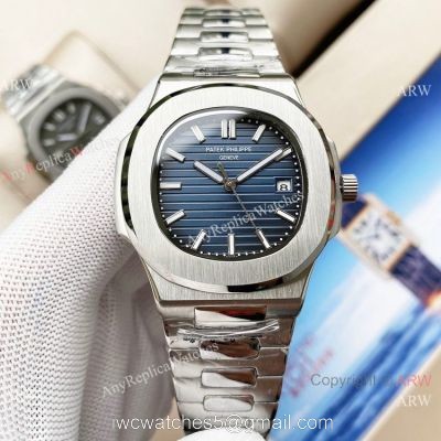 Swiss Quality Patek Philippe Nautilus 5711 Citizen 8215 Stainless Steel Blue Watches watches