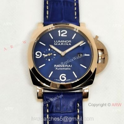NEW! Luminor Marina PAM01112 Rose Gold Fake Panerai Watch watches