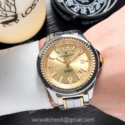 Vacheron Constantin Geneve Replica Watch Two Tone Gold Face watches