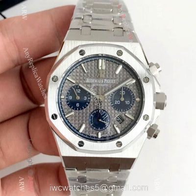 Swiss 7750 Royal Oak Audemars Piguet Replica Watches Gray Dial 26331OR watches