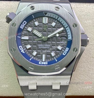 Swiss Copy Audemars Piguet Royal Oak Offshore Diver 15720st Gray Dial 42mm watches