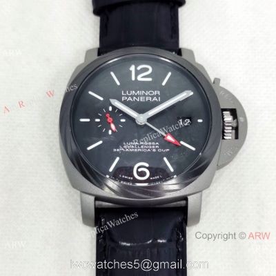 New Panerai Luminor Luna Rossa Gmt 42mm Pam1096 Watch Carbotech Case watches