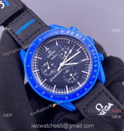 2022 New! Swatch x Omega Bioceramic Moonswatch Mission to Neptune watch Quartz watches