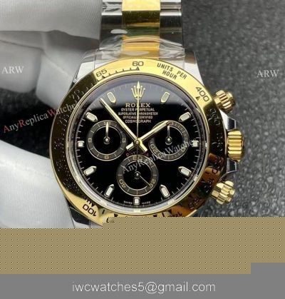 Better Factory Rolex Daytona 4130 Black Diamond Watch 1:1 BTF Cal.4130 Movement watches