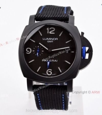 2021 New! VSF Swiss Panerai Luminor GMT Bucherer Blue PAM 1176 Watch Ceramic Case watches