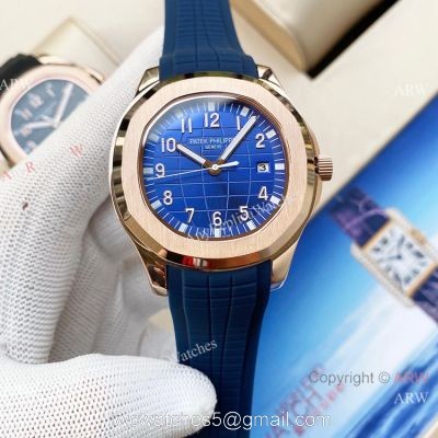 Swiss Quality Copy Patek Philippe Aquanaut Citizen Watch Rose Gold Case watches
