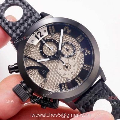 2020 NEW! U-Boat Classico U-8060 Replica Watch Black Chronograph watches