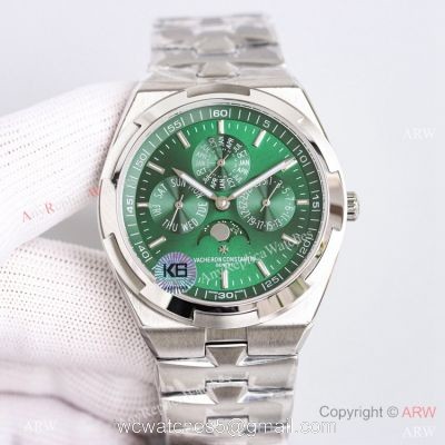Swiss Vacheron Constantin Overseas 4300v Perpetual Calendar Watch Olive Green Dial 41.5mm watches