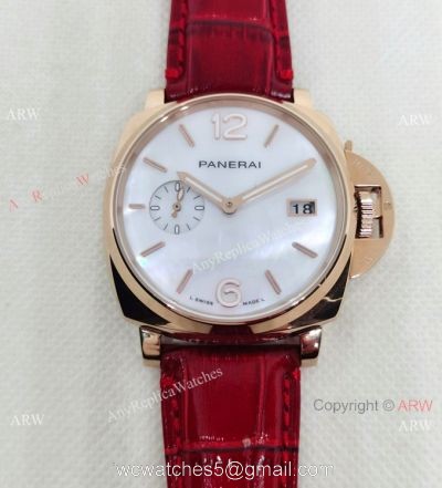 Clone Panerai Luminor Due PAM01280 Watch 38mm Rose Gold watches