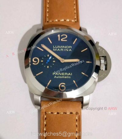Replica Officine Panerai Pam1312 Luminor Marina Watch Black Dial 44mm watches