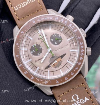 2022 new! AAA Replica Swatch x Omega &8216;Mission Mercury Moonswatch Bioceramic Case Swiss Quartz watches