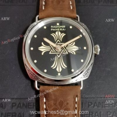 Faux Radiomir Panerai Watch 45mm Engraving Watch Case watches