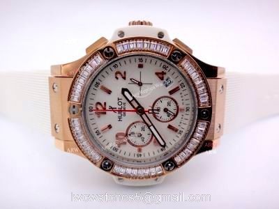 Hublot Geneve Big Bang Replica Watches w Diamond Bezel 41mm For Sale watches