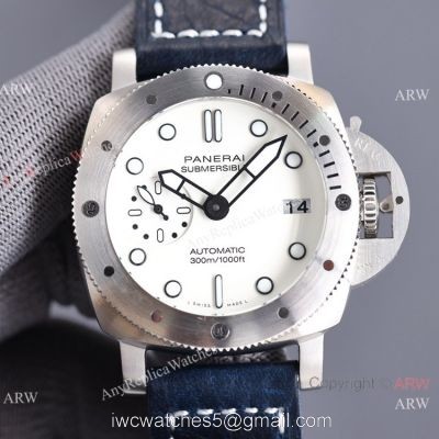 New Knockoff Panerai PAM01223 Submersible 42mm Watch White Dial watches