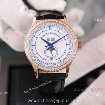 Swiss Quality Patek Philippe Calatrava 5296g Rose Gold Watch with Citizen watches