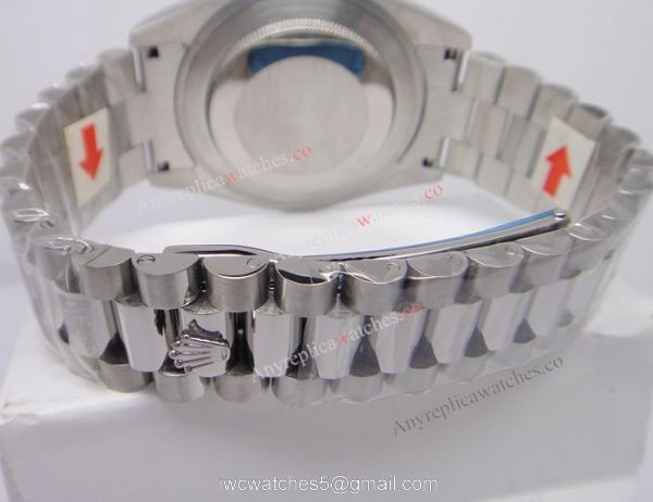 Rolex Daydate II Stainless Steel Silver Arabic Watch 41mm Rolex President Replica Rolex Daydate II Stainless Steel Silver Arabic Watch 41mm Rolex President Replica