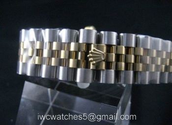 High Quality Rolex Day-date 2-Tone Watch Band Black Face Replica Watch High Quality Rolex Day-date 2-Tone Watch Band Black Face Replica Watch