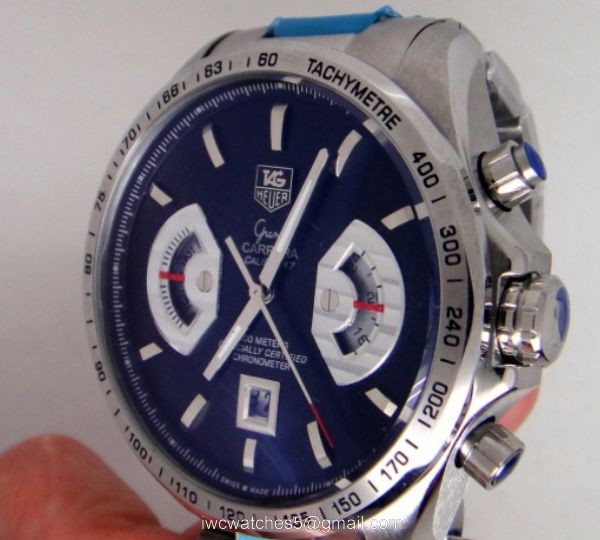 Tag Heuer Carrera Caliber 17 RS Replica Watch SS Black Men Watch Tag Heuer Carrera Caliber 17 RS Replica Watch SS Black Men Watch