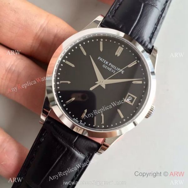 Copy Swiss Patek Philippe Cal.324 S C Watch SS Black Dial Copy Swiss Patek Philippe Cal.324 S C Watch SS Black Dial