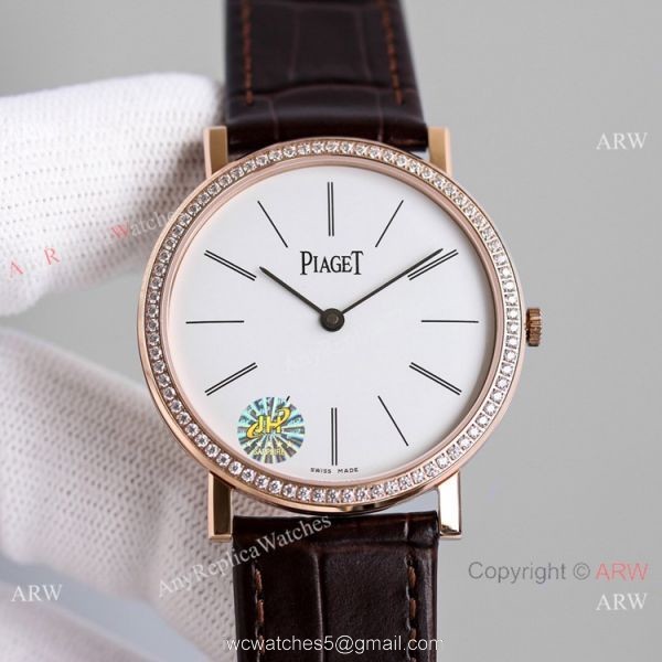 AAA Grade Swiss Replica Piaget Altiplano Watch Rose Gold Silver Dial AAA Grade Swiss Replica Piaget Altiplano Watch Rose Gold Silver Dial