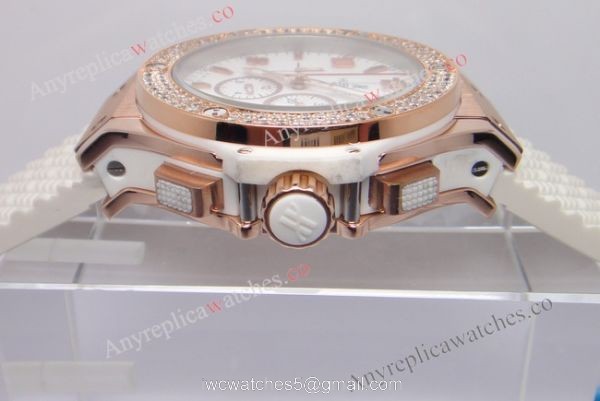 Replica Hublot watch BIG BANG GOLD WHITE DIAMONDS 41mm Replica Hublot watch BIG BANG GOLD WHITE DIAMONDS 41mm