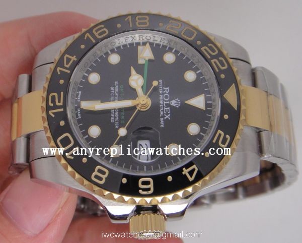Replica Rolex GMT Master II Watch 2-Tone Black Ceramic Fast Shipping Replica Rolex GMT Master II Watch 2-Tone Black Ceramic Fast Shipping