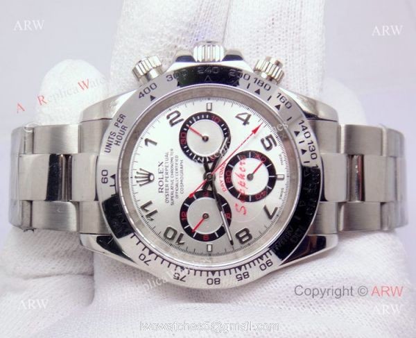 Rolex Daytona Silver w/black Subdial Replica Watch Rolex Daytona Silver w/black Subdial Replica Watch