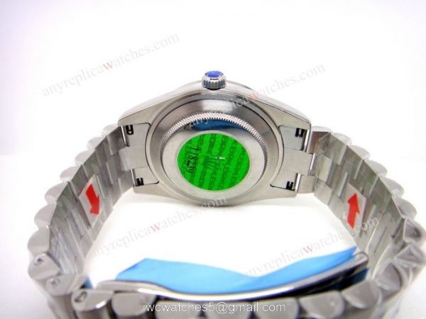Rolex Day-Date II Presidential Roman Face Watch 41mm Rolex Ice Replica Rolex Day-Date II Presidential Roman Face Watch 41mm Rolex Ice Replica