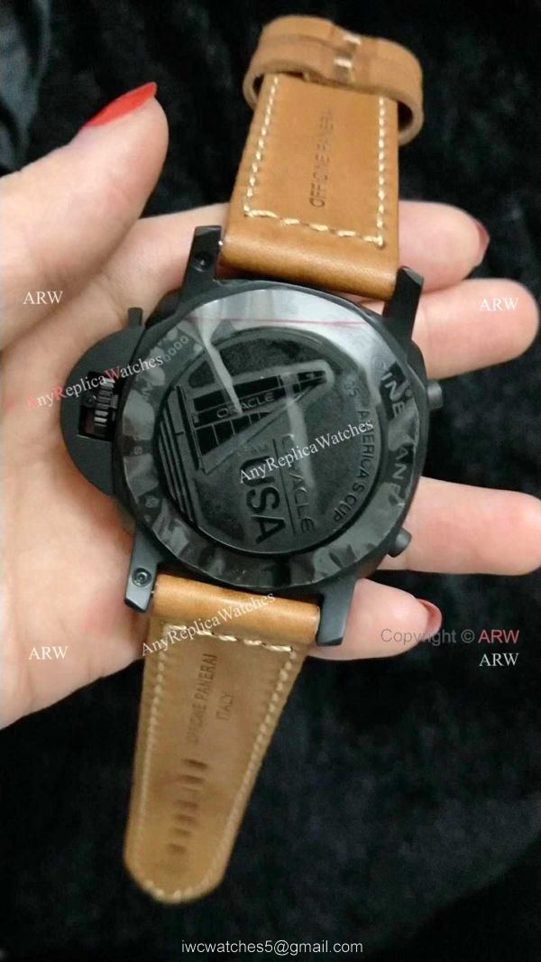 Panerai PAM 653 Luminor Chrono Replica Regatta Watch Green Inner Panerai PAM 653 Luminor Chrono Replica Regatta Watch Green Inner