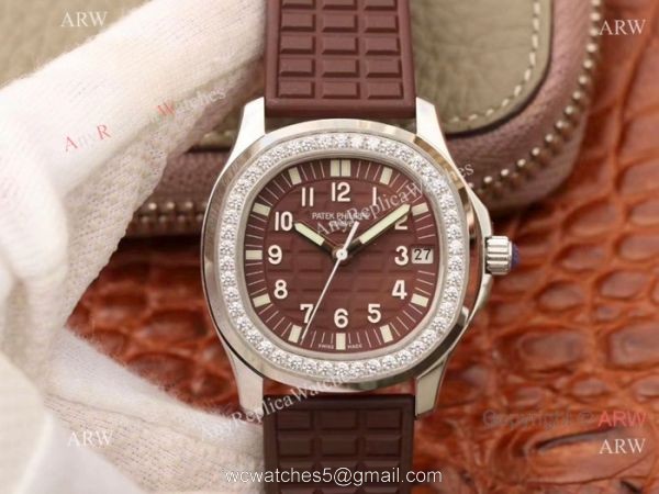 Copy Patek Philippe Aquanaut Lady Watches Swiss Cal.324 CS Copy Patek Philippe Aquanaut Lady Watches Swiss Cal.324 CS