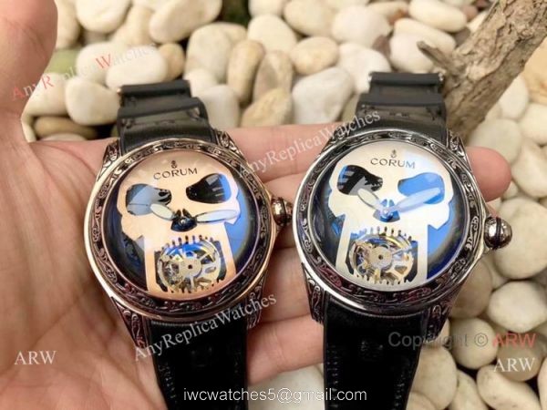 Corum Bubble 47 Flying Tourbillon Rose Gold Tattoo Wristwatch Replica Corum Watches Corum Bubble 47 Flying Tourbillon Rose Gold Tattoo Wristwatch Replica Corum Watches