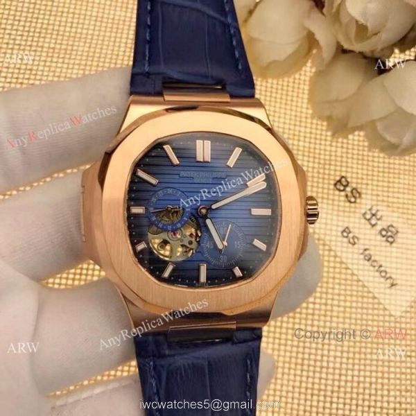 Best Replica Patek Philippe Tourbillon Nautilus Watch Rose Gold Gray Dial Best Replica Patek Philippe Tourbillon Nautilus Watch Rose Gold Gray Dial