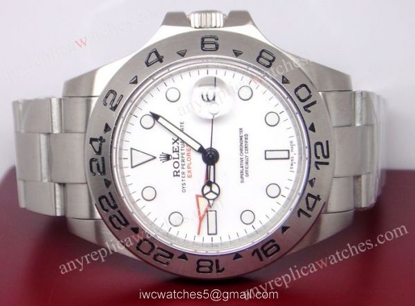 NEW UPGRADED Top Qualty Rolex Explorer II Watch 42mm SS White Face SWISS CASE NEW UPGRADED Top Qualty Rolex Explorer II Watch 42mm SS White Face SWISS CASE