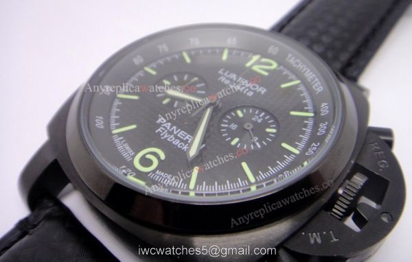 Replica Panerai Regatta Flyback Watch Black Case 44mm Replica Panerai Regatta Flyback Watch Black Case 44mm