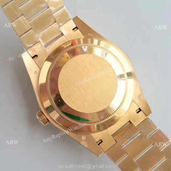 (EW) Clone ETA3255 Day-Date II Rolex Presidential 41mm Replica Watch All Gold Silver Dial (EW) Clone ETA3255 Day-Date II Rolex Presidential 41mm Replica Watch All Gold Silver Dial