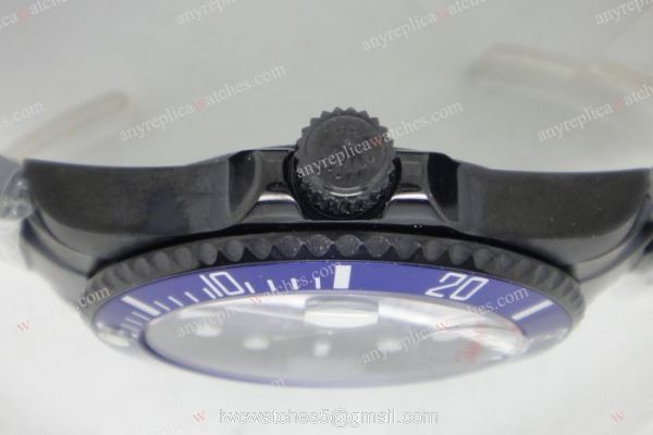 Rolex Submariner Blue Dial Black Case Replica Watch / Classic Model Rolex Submariner Blue Dial Black Case Replica Watch / Classic Model