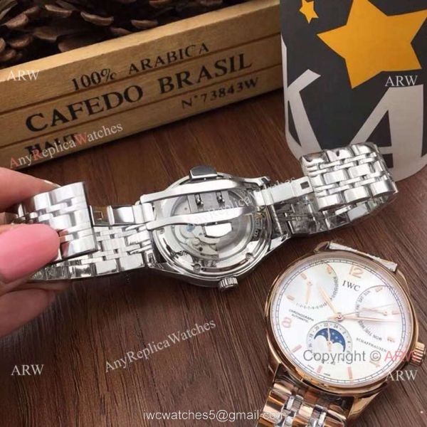 Best Copy IWC Portuguese Watch Stainless Steel 44mm Watch Face Best Copy IWC Portuguese Watch Stainless Steel 44mm Watch Face