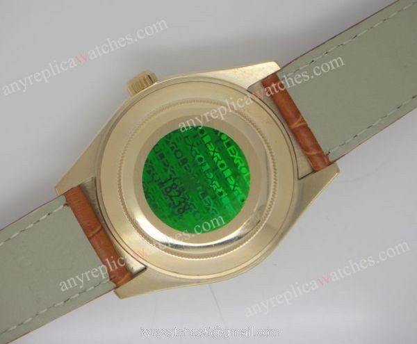 Copy Rolex Datejust Watch Black Face Brown Leather Copy Rolex Datejust Watch Black Face Brown Leather
