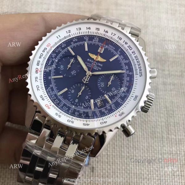 Breitling 1884 Chronometre Navitimer 01 Blue Face Watch 46mm or 42mm Breitling 1884 Chronometre Navitimer 01 Blue Face Watch 46mm or 42mm