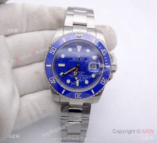 High Quality Replica Rolex Blue Ceramic Bezel Submariner Blue Face Mens Watch 40mm High Quality Replica Rolex Blue Ceramic Bezel Submariner Blue Face Mens Watch 40mm