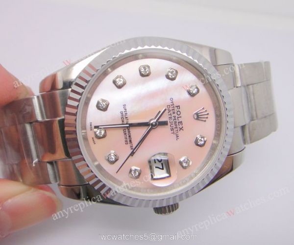Rolex Oyster Datejust Pink MOP Face High Quality Replica Rolex Couple Watches Rolex Oyster Datejust Pink MOP Face High Quality Replica Rolex Couple Watches