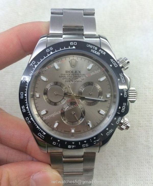 Rolex Daytona Gray Dial Black Ceramic bezel Mens Watch 42mm Rolex Daytona Gray Dial Black Ceramic bezel Mens Watch 42mm