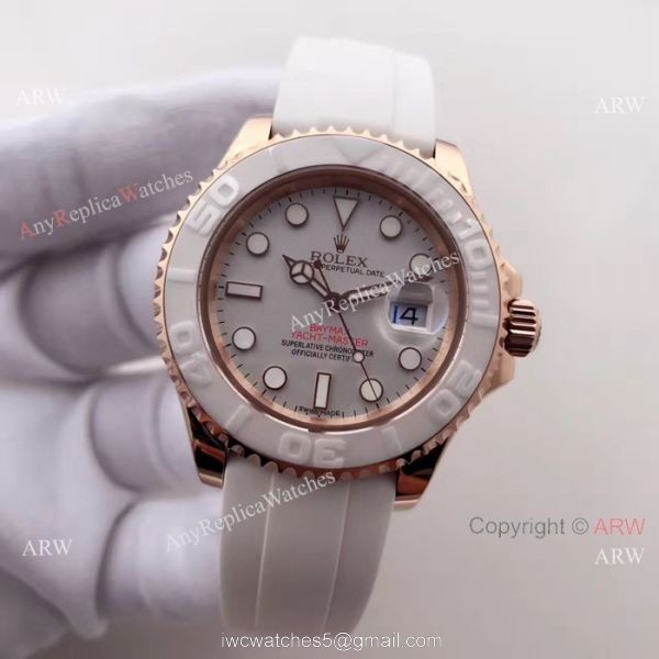 Swiss ETA2836 Yachtmaster Rose Gold Watch Rolex Oysterflex Replica Watch Swiss ETA2836 Yachtmaster Rose Gold Watch Rolex Oysterflex Replica Watch