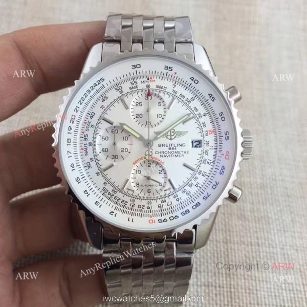 Breitling Replica Watch Navitimer Edition Speciale SS Silver Sub-dial Watch Breitling Replica Watch Navitimer Edition Speciale SS Silver Sub-dial Watch