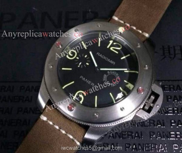 Radiomir Panerai Egiziano Replica Watch Brown Leather band 47mm Radiomir Panerai Egiziano Replica Watch Brown Leather band 47mm