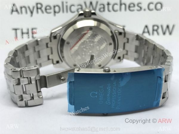 Omega Replica Watches James Bond Watch Blue Dial w/ Super Luminous Omega Replica Watches James Bond Watch Blue Dial w/ Super Luminous